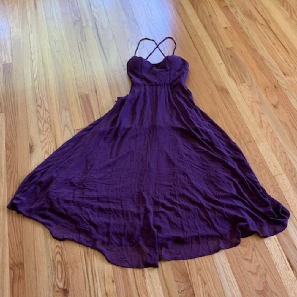 Dear Cleo dark amethyst gown size 6